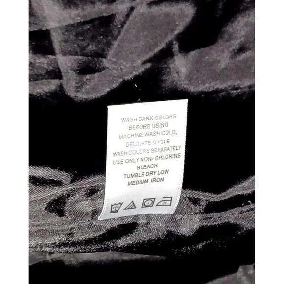 Woman Within Relaxed Fit Minimalist Car Coat Buttons Black WMs Plus Size 18W - Picture 9 of 10